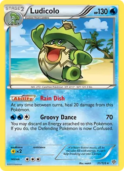 Ludicolo - Plasma Storm