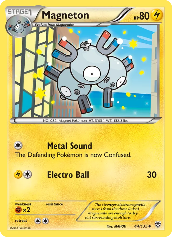 Magneton - Plasma Storm Pokemon Card