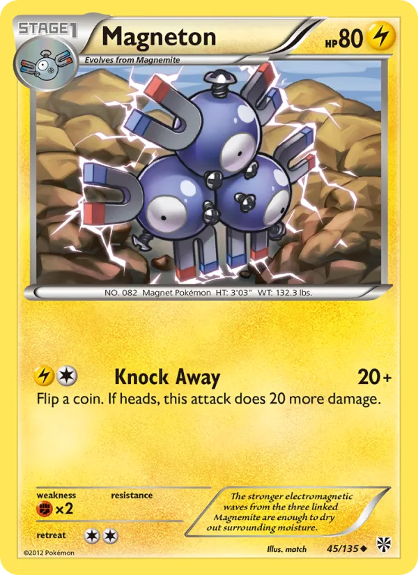 Magneton - Plasma Storm Pokemon Card