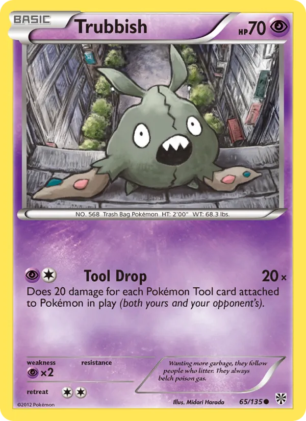 Trubbish - Plasma Storm Pokemon Card