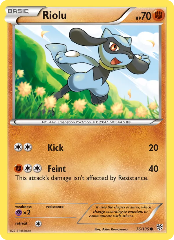 Riolu - Plasma Storm Pokemon Card