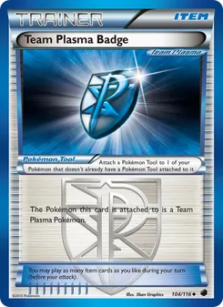 Team Plasma Badge - Plasma Freeze