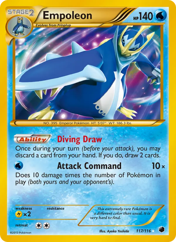 Empoleon - Plasma Freeze Pokemon Card