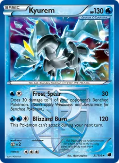 Kyurem - Plasma Freeze