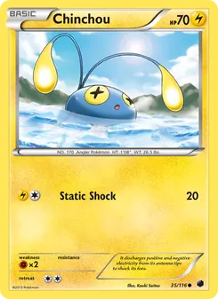 Chinchou - Plasma Freeze