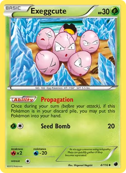 Exeggcute - Plasma Freeze
