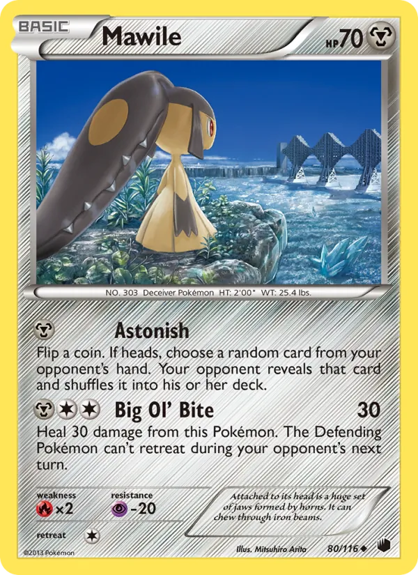 Mawile - Plasma Freeze Pokemon Card