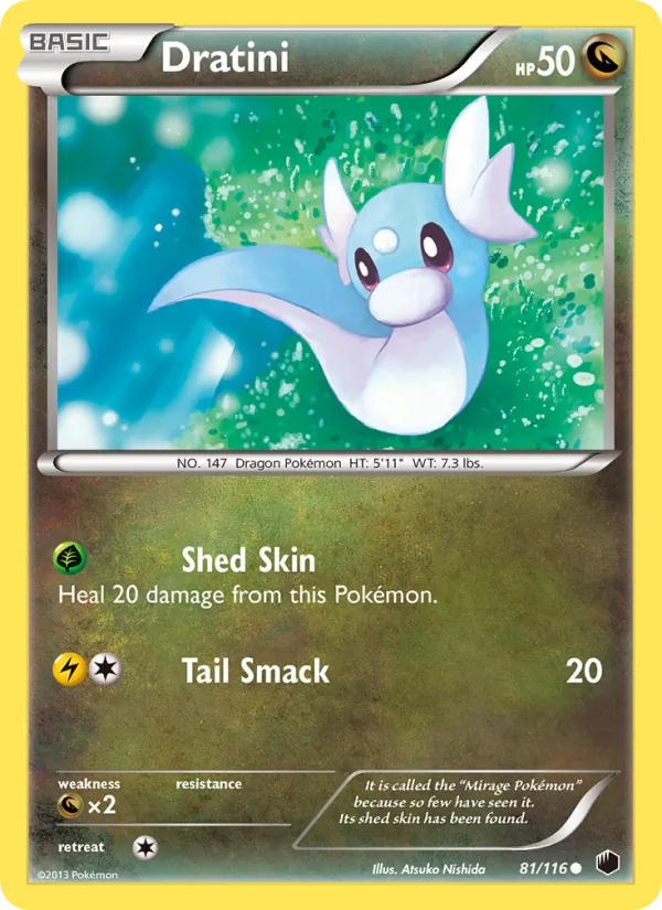 Dratini - Plasma Freeze Pokemon Card