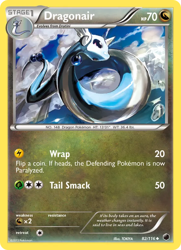 Dragonair - Plasma Freeze Pokemon Card