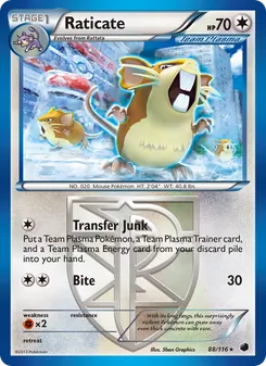 Raticate - Plasma Freeze