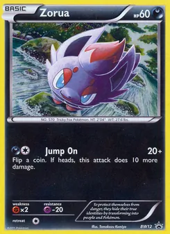 Zorua - BW Black Star Promos