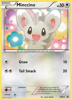 Minccino - BW Black Star Promos