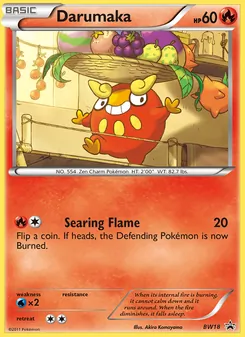 Darumaka - BW Black Star Promos