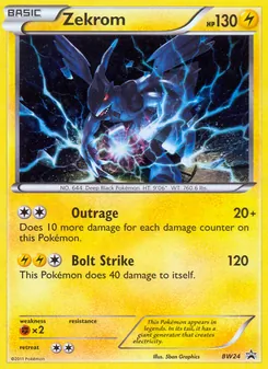 Zekrom - BW Black Star Promos