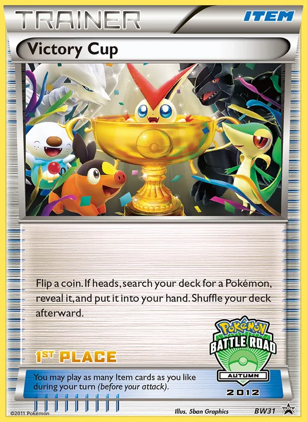 Victory Cup - BW Black Star Promos Pokemon Card