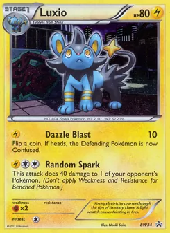 Luxio - BW Black Star Promos