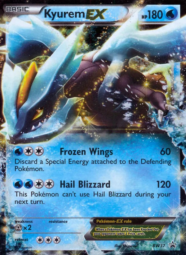 Kyurem-EX - BW Black Star Promos Pokemon Card