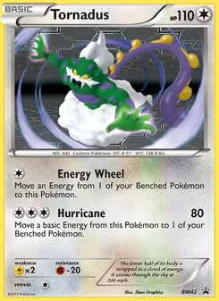 Tornadus - BW Black Star Promos