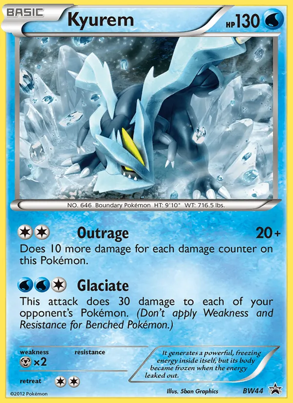Kyurem - BW Black Star Promos Pokemon Card