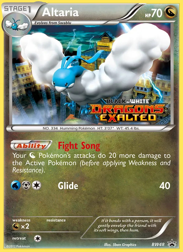 Altaria - BW Black Star Promos Pokemon Card