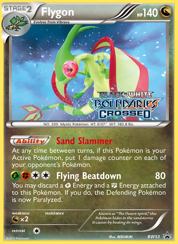 Flygon - BW Black Star Promos Pokemon Card