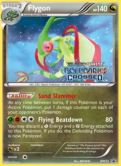 Flygon - BW Black Star Promos
