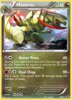 Haxorus - BW Black Star Promos