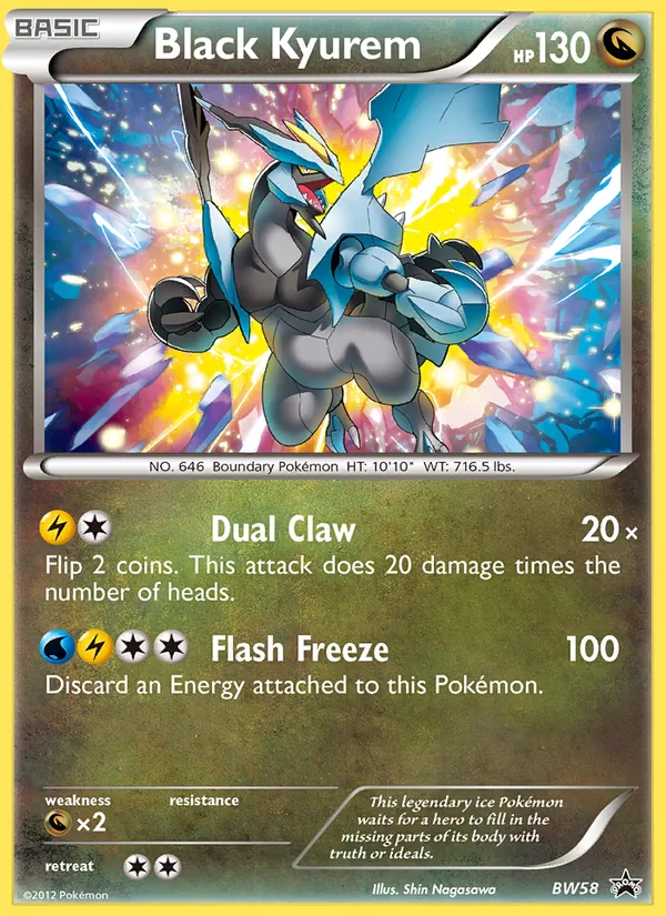 Black Kyurem - BW Black Star Promos Pokemon Card