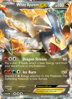 White Kyurem-EX - BW Black Star Promos