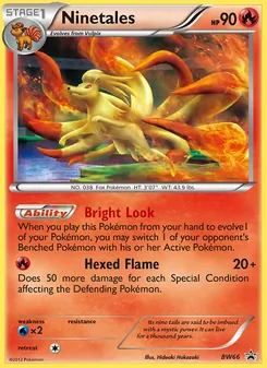 Ninetales - BW Black Star Promos