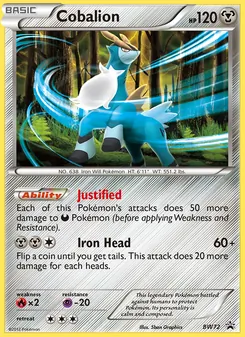 Cobalion - BW Black Star Promos