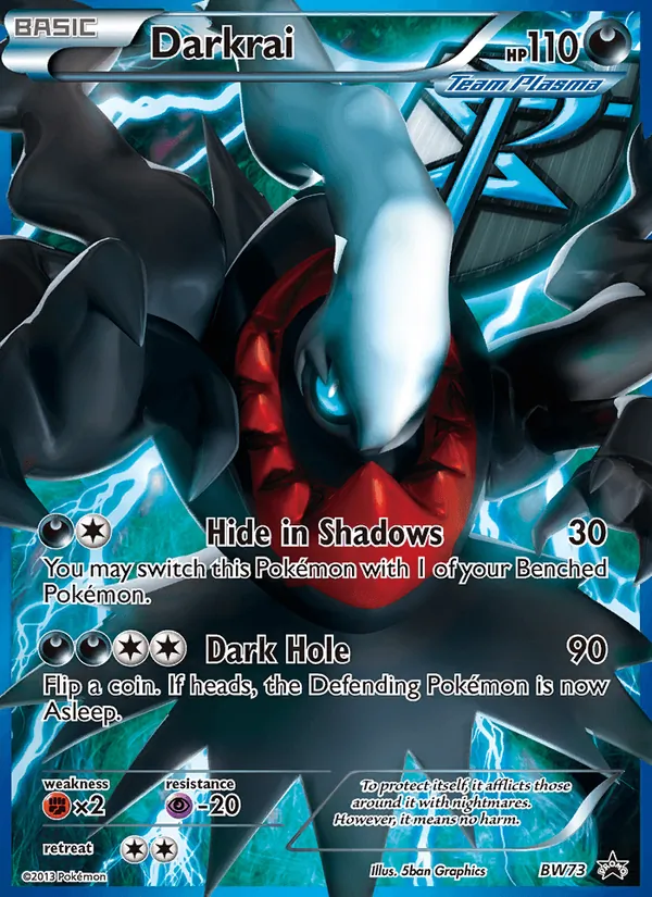 Darkrai - BW Black Star Promos Pokemon Card