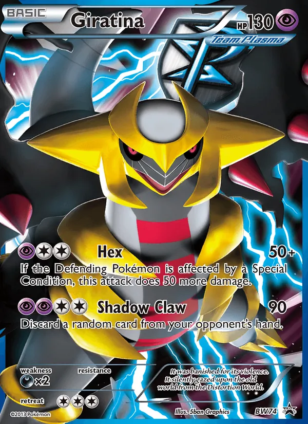 Giratina - BW Black Star Promos Pokemon Card