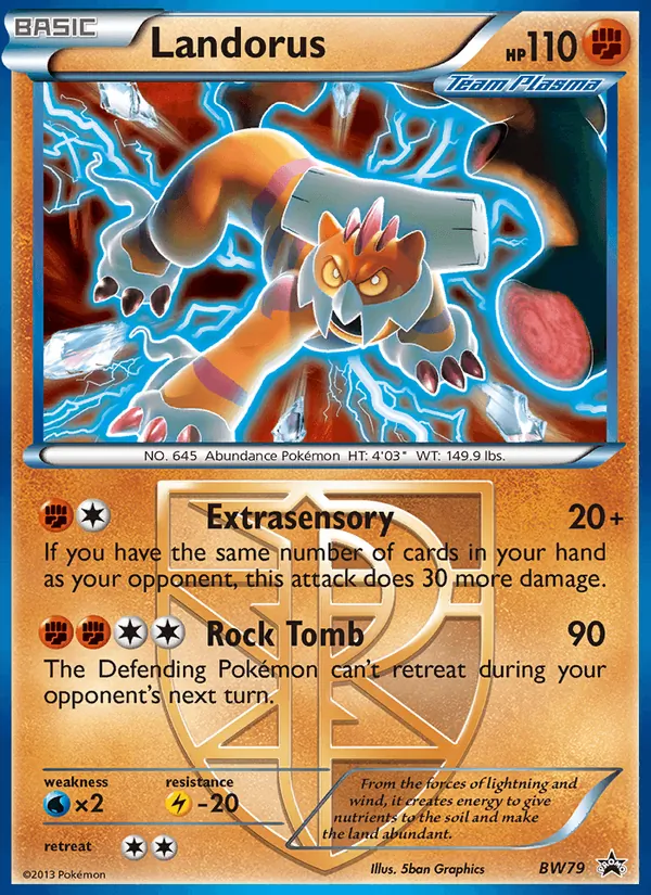 Landorus - BW Black Star Promos Pokemon Card