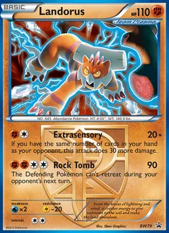 Landorus - BW Black Star Promos