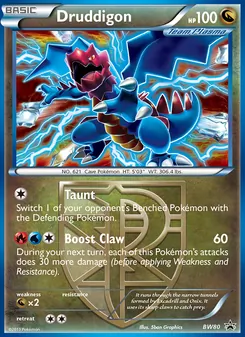 Druddigon - BW Black Star Promos