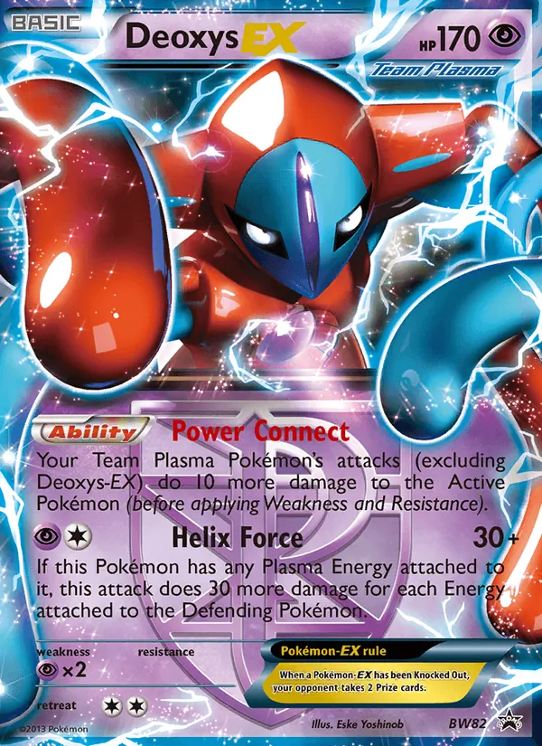 Deoxys-EX - BW Black Star Promos Pokemon Card