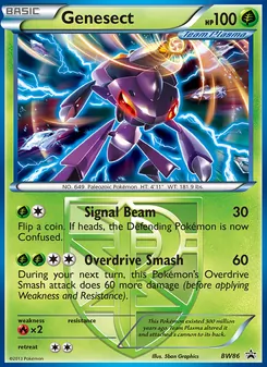 Genesect - BW Black Star Promos