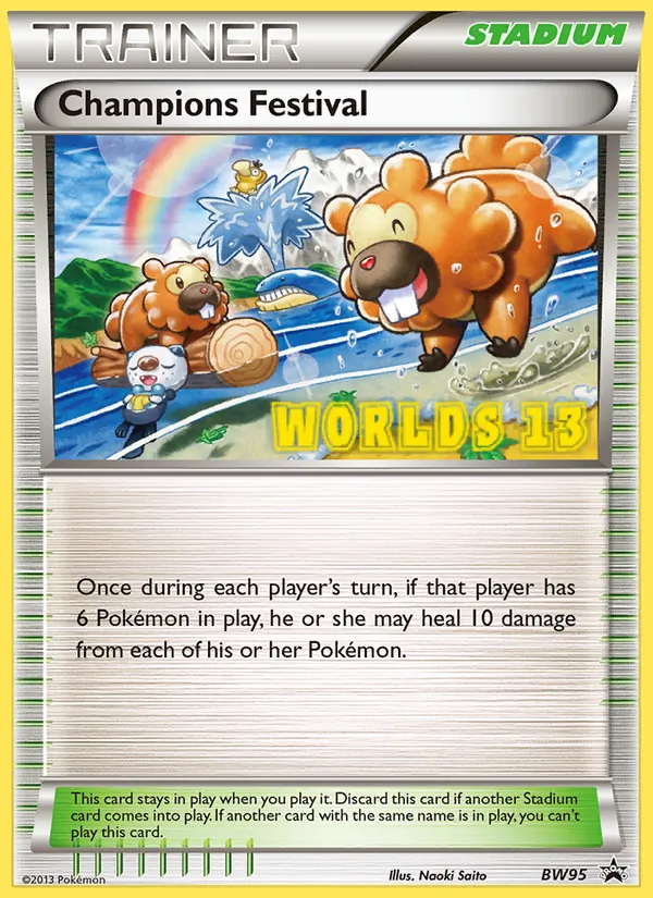 Champions Festival - BW Black Star Promos Pokemon Card