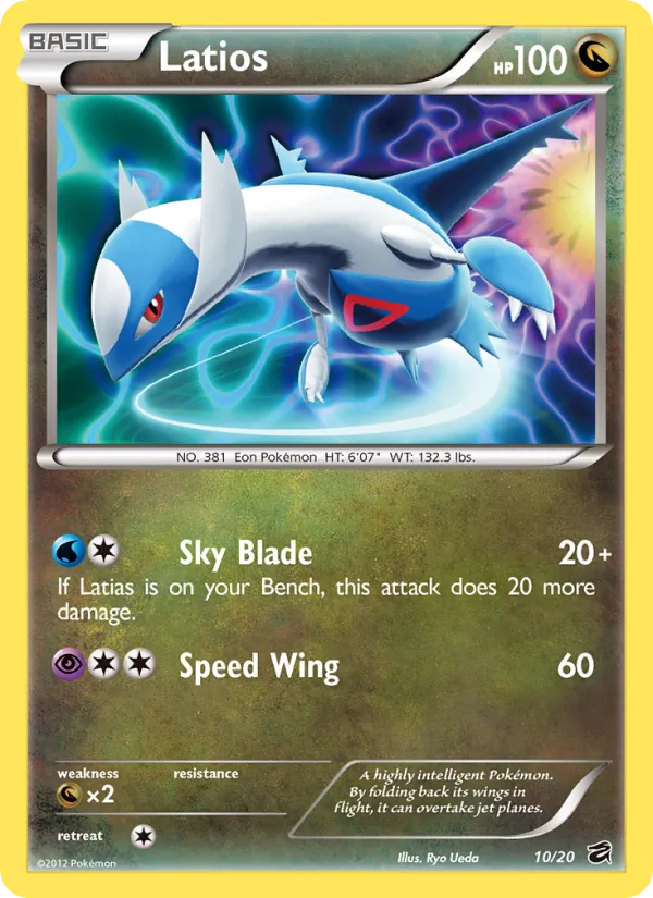 Latios - Dragon Vault Pokemon Card