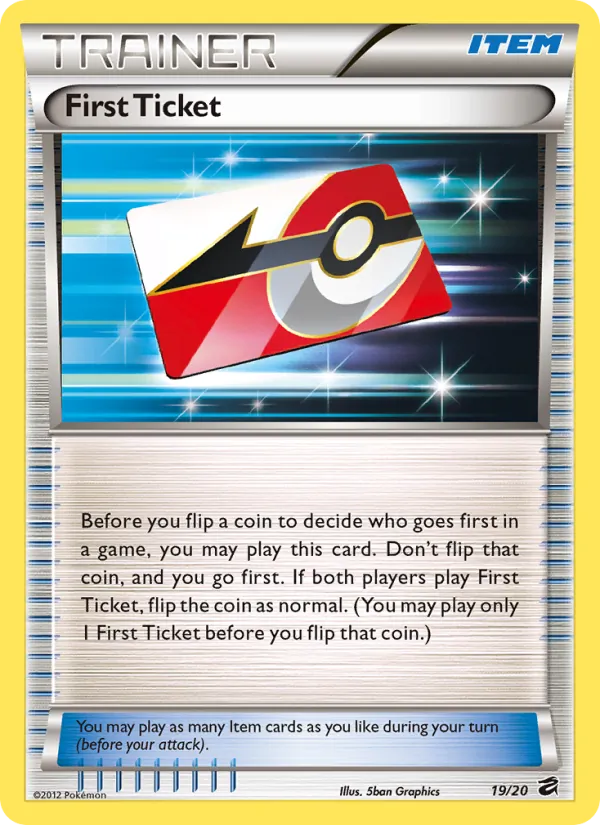 First Ticket - Dragon Vault Pokemon Card