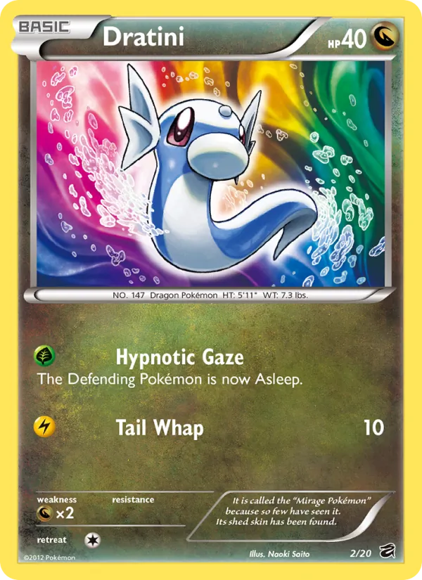 Dratini - Dragon Vault Pokemon Card