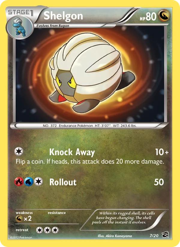 Shelgon - Dragon Vault Pokemon Card