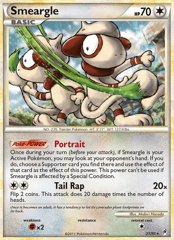 Smeargle - Call of Legends Pokemon Card