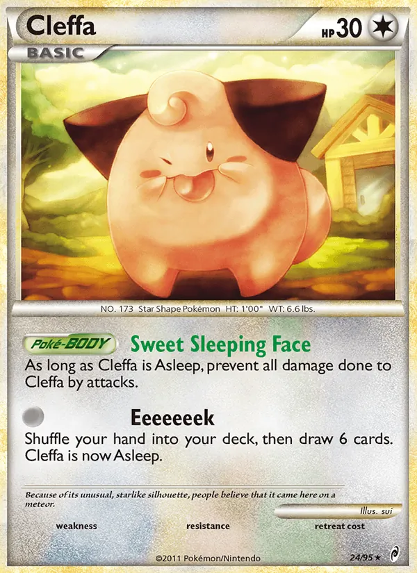 Cleffa - Call of Legends Pokemon Card