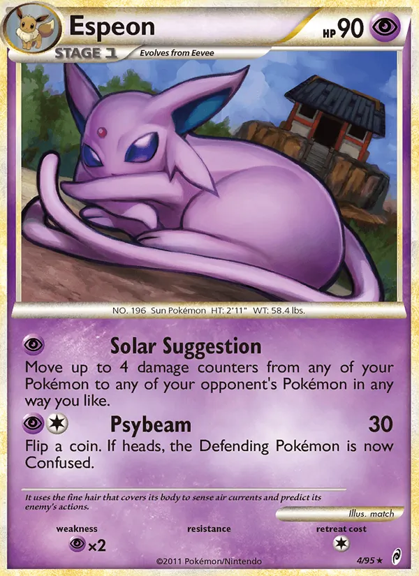 Espeon - Call of Legends Pokemon Card