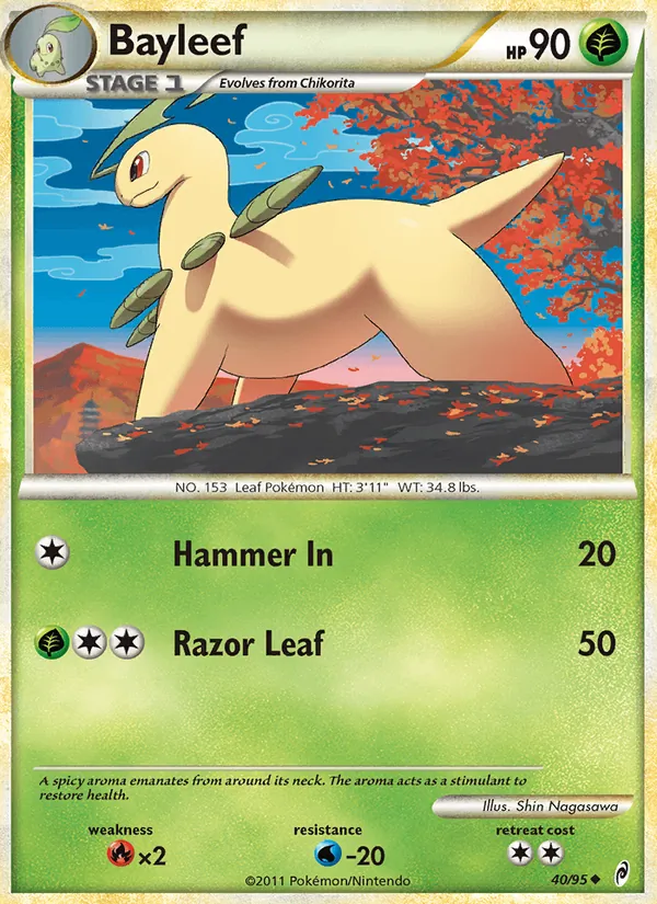 Bayleef - Call of Legends Pokemon Card