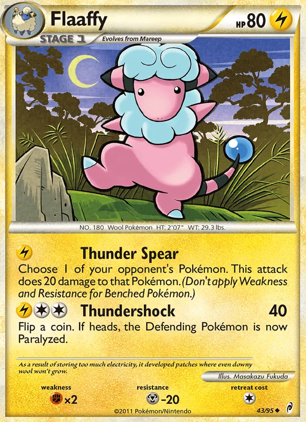 Flaaffy - Call of Legends Pokemon Card
