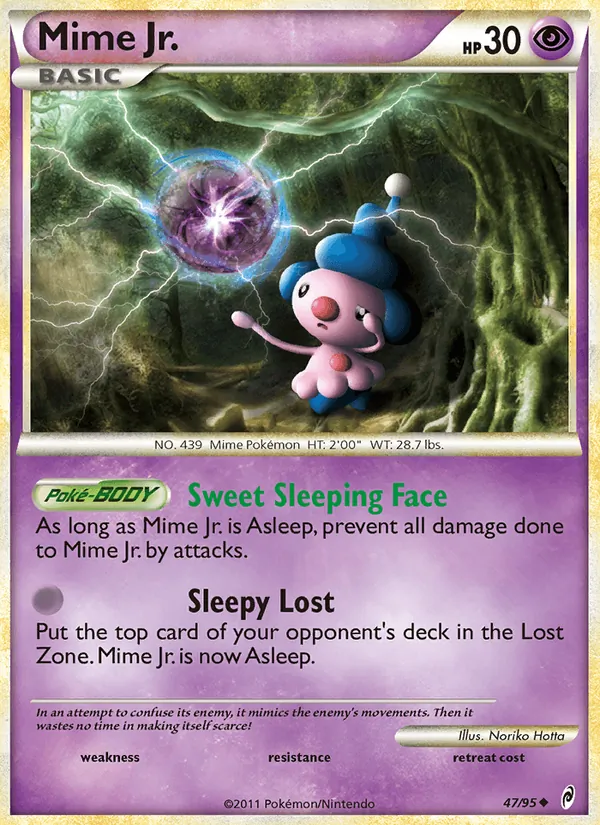 Mime Jr. - Call of Legends Pokemon Card