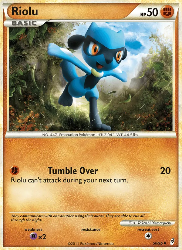 Riolu - Call of Legends Pokemon Card